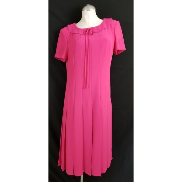 Talbots Dresses & Skirts - Talbots Size 10 Pink Dress Pleated